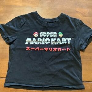SUPER Mario Kart Crop Top. Size M